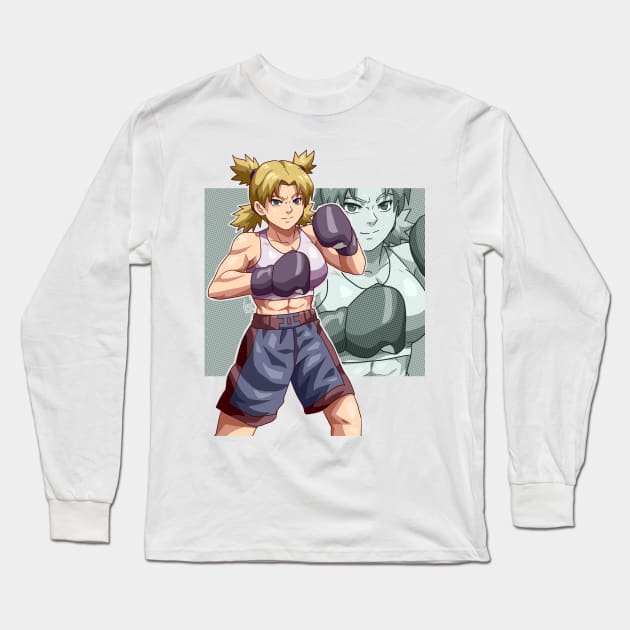 Temari boxing Long Sleeve T-Shirt by DudelArt